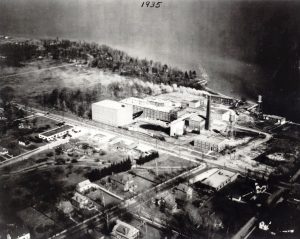 St Lawrence Starch Company, Port Credit, 1935