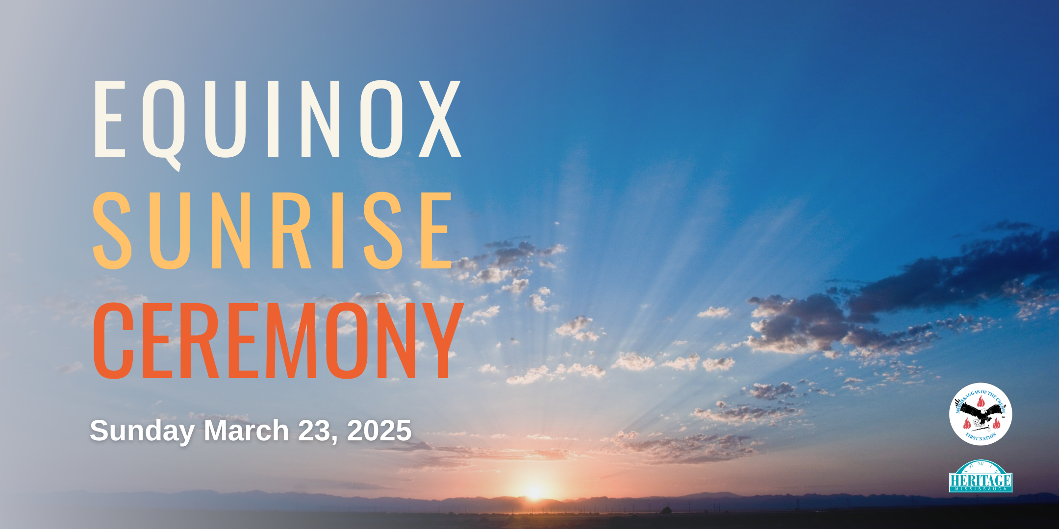 Spring Equinox Ceremony 2025 (Banner)