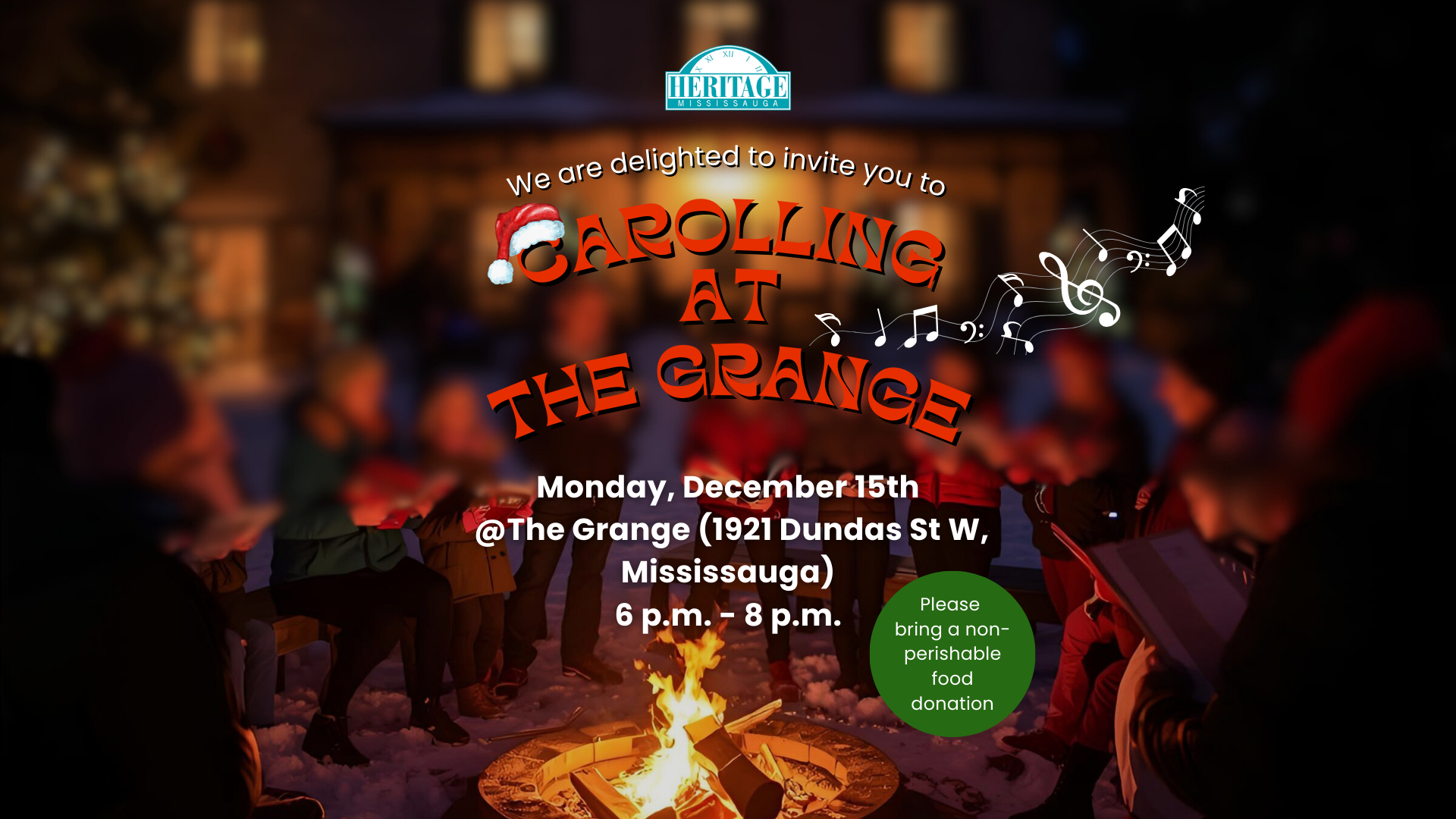 Carolling 2025 Banner