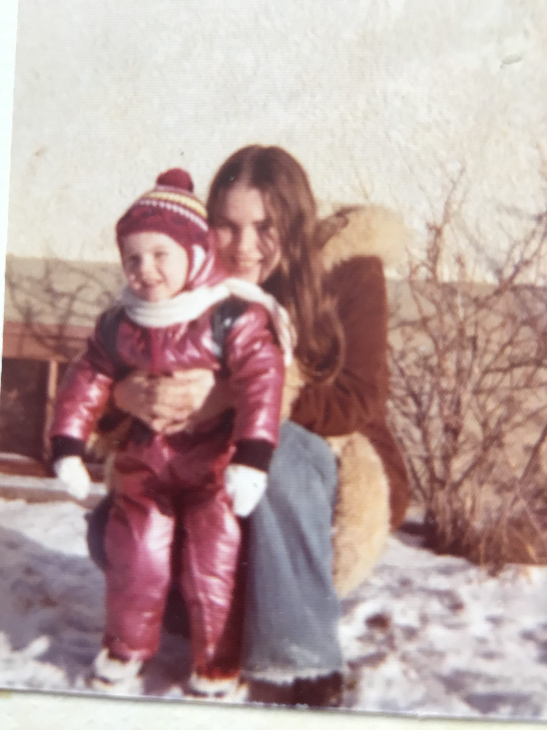 Justine and Mom in Calgary