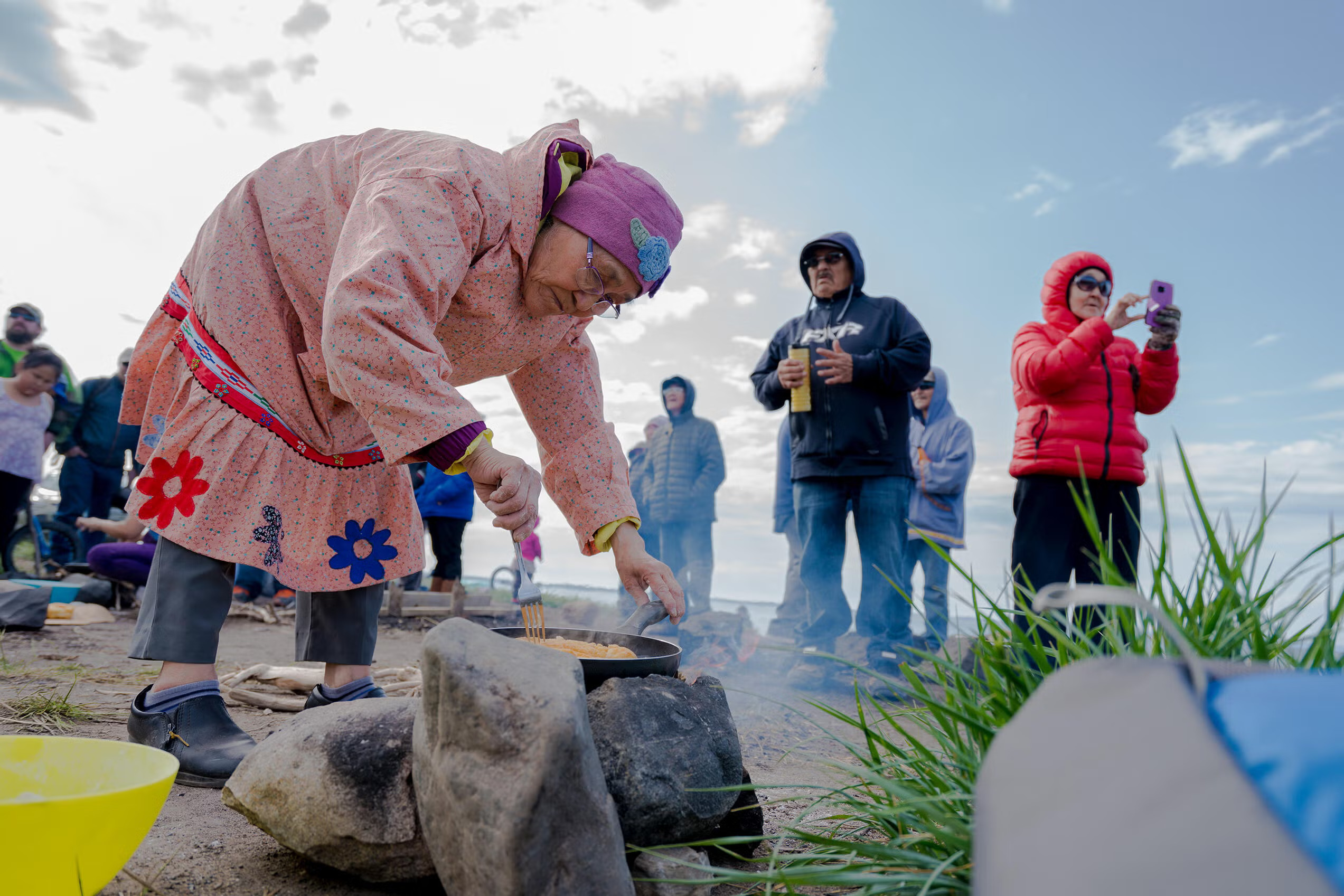 Bannock Making